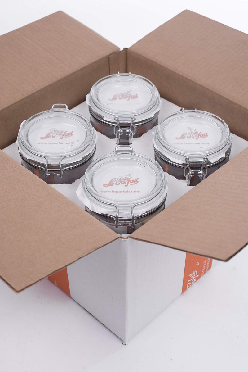 Le Parfait Super Terrine Jar | 16oz/ Pint (Pack of 4) 500ml French Glass Jar, Airtight Rubber Seal & Glass Lid | Glass Jars for Kitchen Organization and Storage Containers for Kitchen Essentials - Image 5